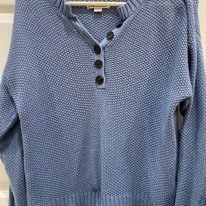 American Eagles waffle knit sweater